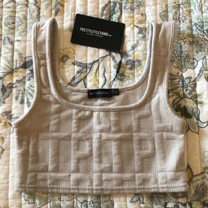 PrettyLittleThing crop top